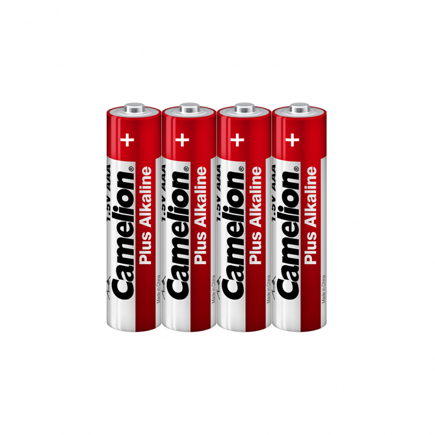 Батарейка CAMELION Plus Alkaline LR03-SP4 4 шт. в плёнке фото 1