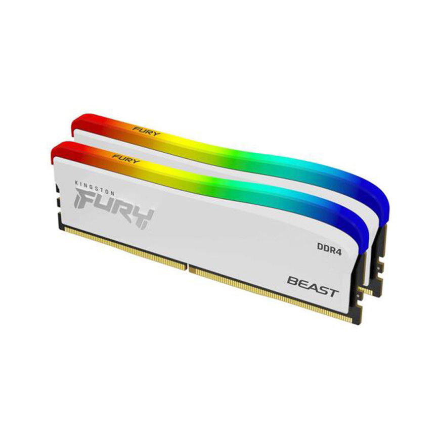 Комплект модулей памяти Kingston FURY Beast RGB KF432C16BWAK2/32 DDR4 32GB (Kit 2x16GB) 3200MHz фото 1