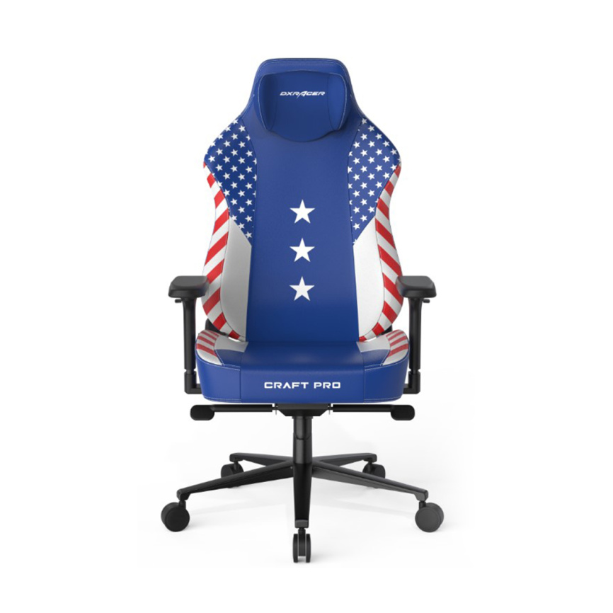 Игровое компьютерное кресло DX Racer CRA/PRO/BW/America edition фото 2