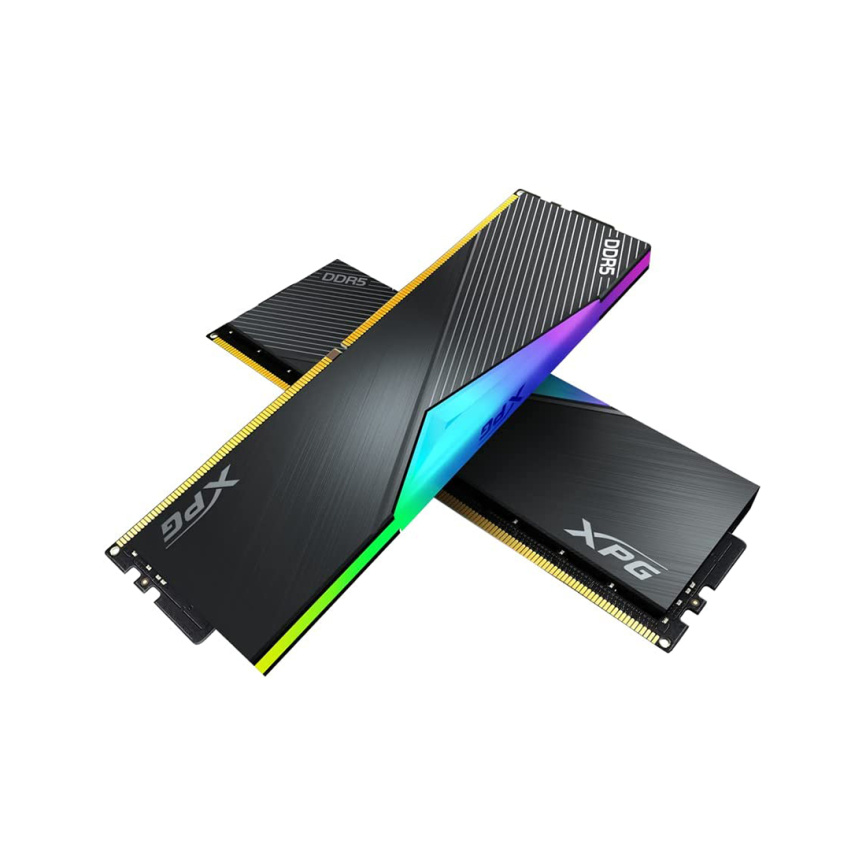 Комплект модулей памяти ADATA XPG Lancer RGB AX5U5600C3616G-DCLARBK DDR5 32GB (Kit 2x16GB) 5600MHz фото 1