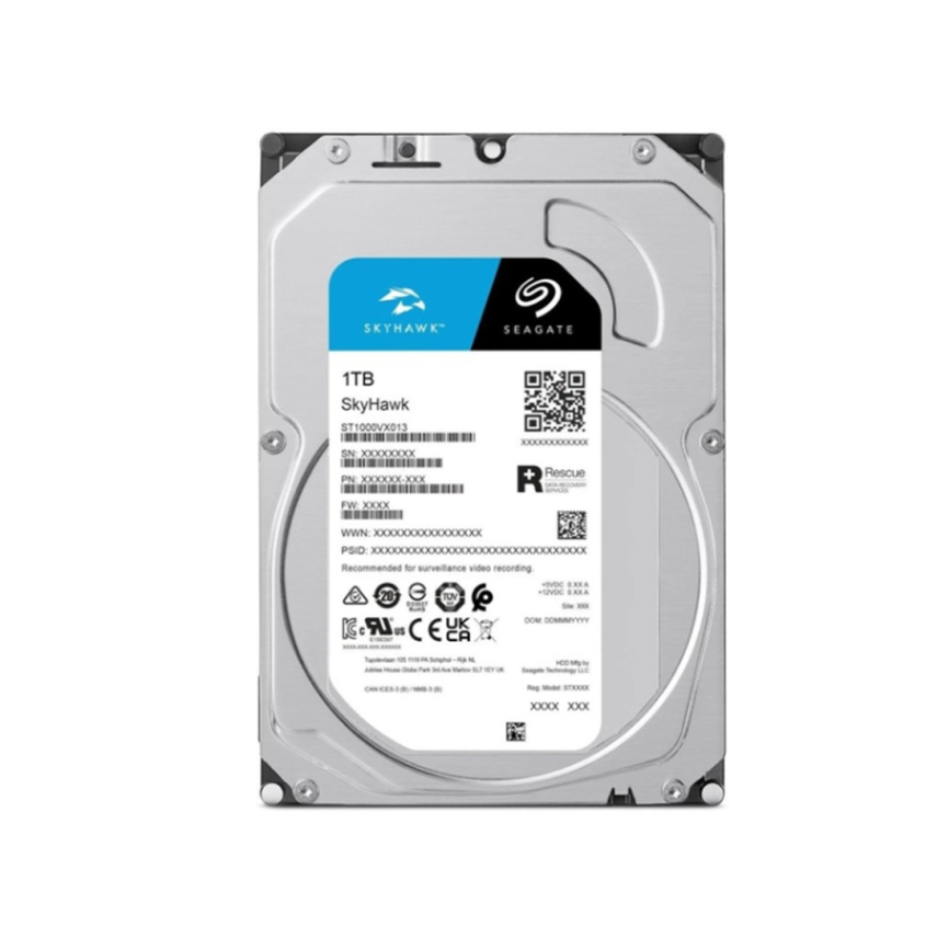 Жесткий диск Seagate SkyHawk ST1000VX013 HDD 1Tb фото 1