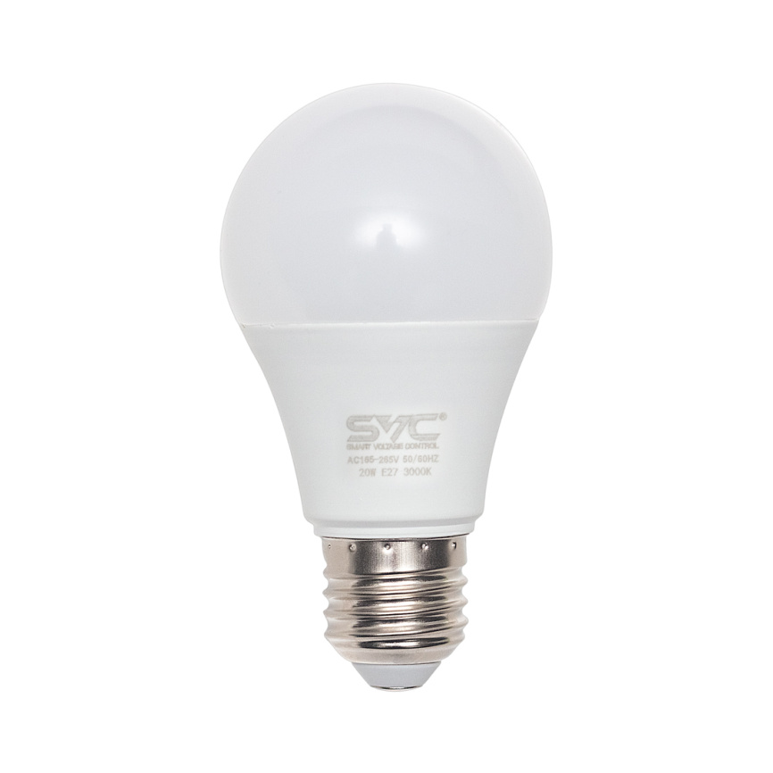 Эл. лампа светодиодная SVC LED A80-20W-E27-3000K, Тёплый фото 1