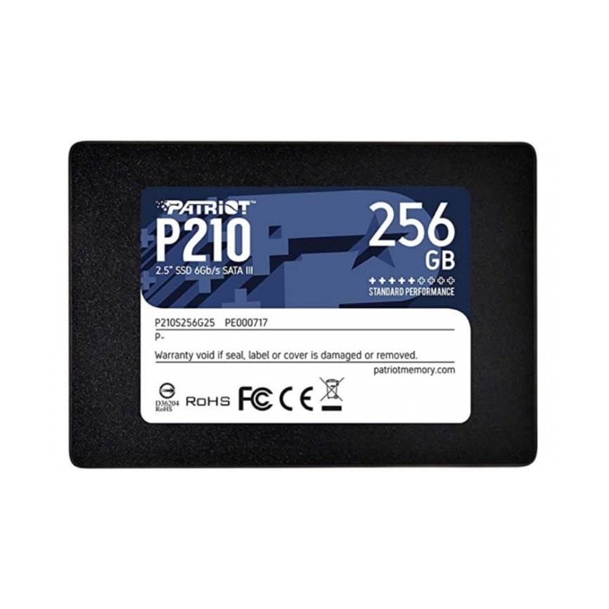 Твердотельный накопитель SSD Patriot P210 256GB SATA фото 1
