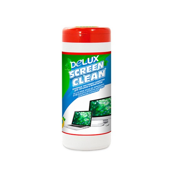 Чистящие салфетки Delux Screen Clean 100 фото 1