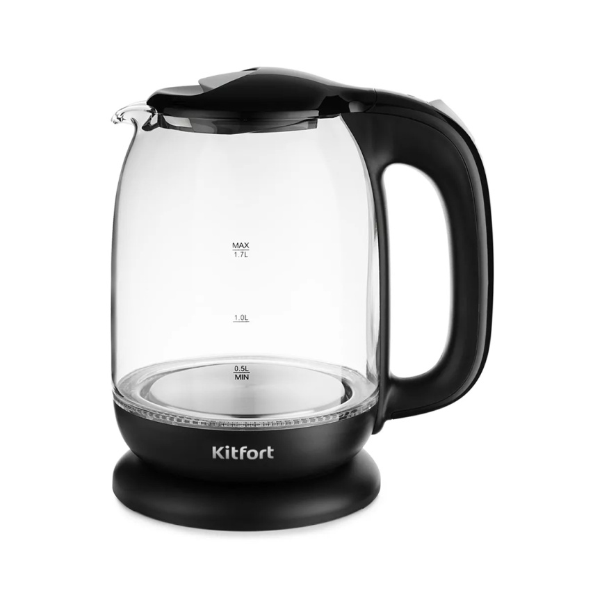 Чайник Kitfort КТ-625-5 Серый фото 2