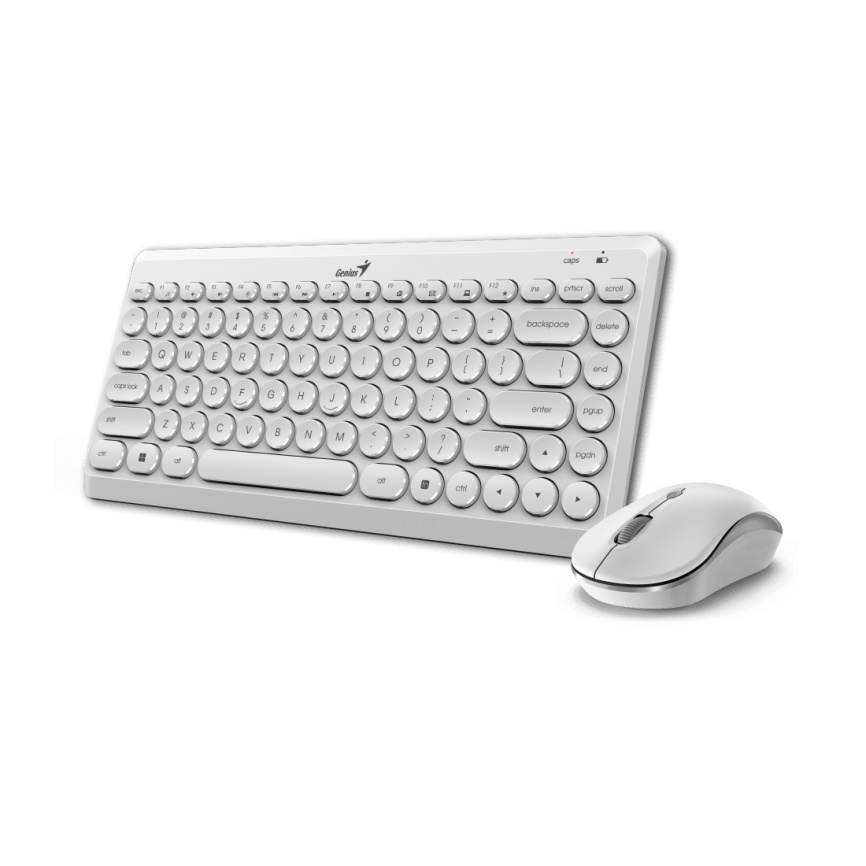 Комплект Клавиатура + Мышь Genius Luxemate Q8000 White фото 1