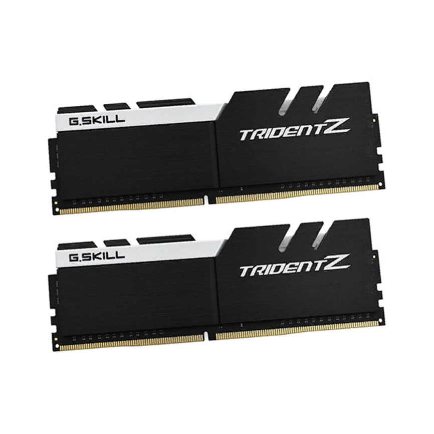 Комплект модулей памяти G.SKILL TridentZ F4-3200C16D-16GTZKW DDR4 16GB (Kit 2x8GB) 3200MHz фото 1