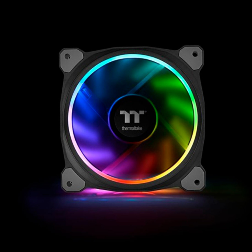 Кулер для компьютерного корпуса Thermaltake Riing Plus 14 RGB Radiator Fan TT Premium Edition (3-Fan фото 2