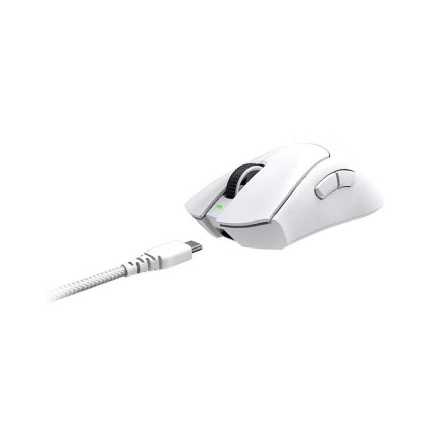 Компьютерная мышь Razer DeathAdder V3 Pro - White фото 2