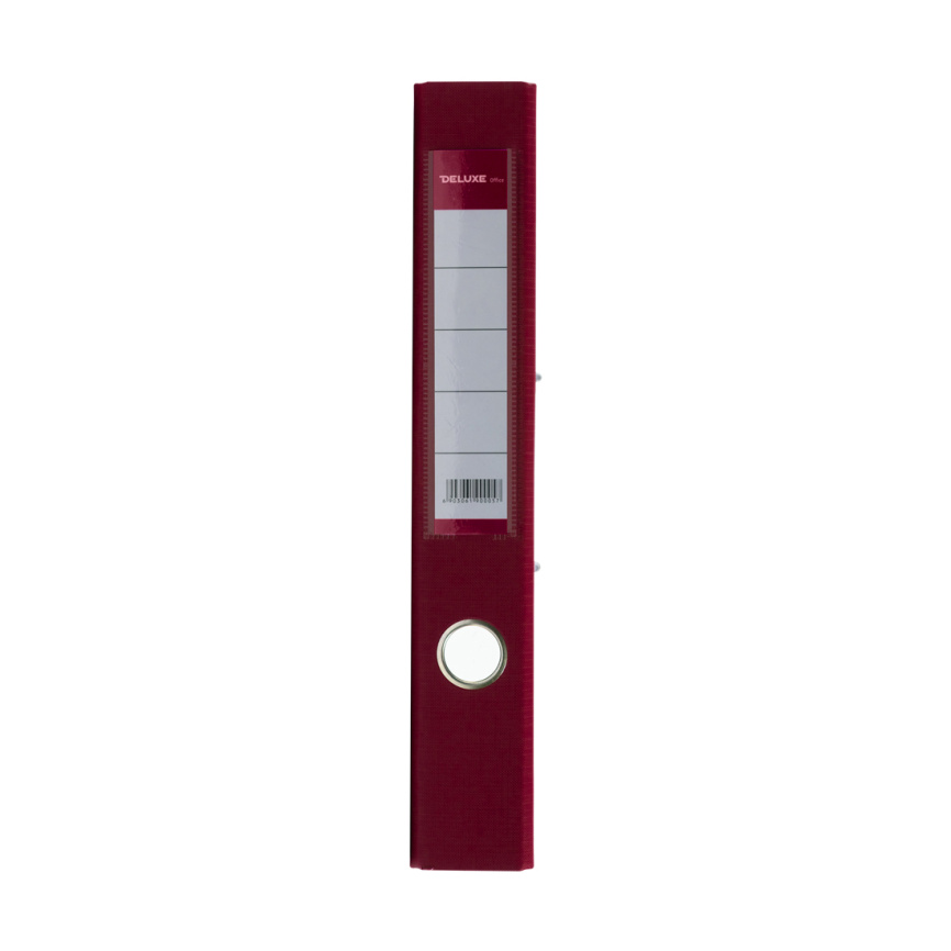 Папка-регистратор Deluxe с арочным механизмом, Office 2-WN8, А4, 50 мм, бордовый фото 3