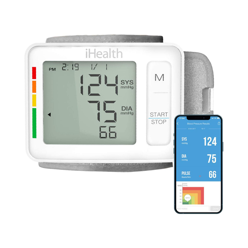 Умный наручный тонометр iHealth PUSH Wrist Smart Blood Pressure Monitor CONNECTABLE фото 2
