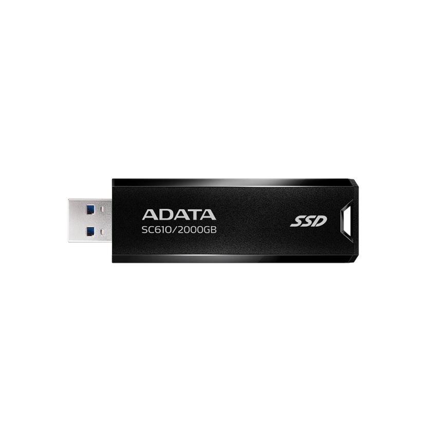Внешний SSD диск ADATA 2TB SC610 Черный фото 2