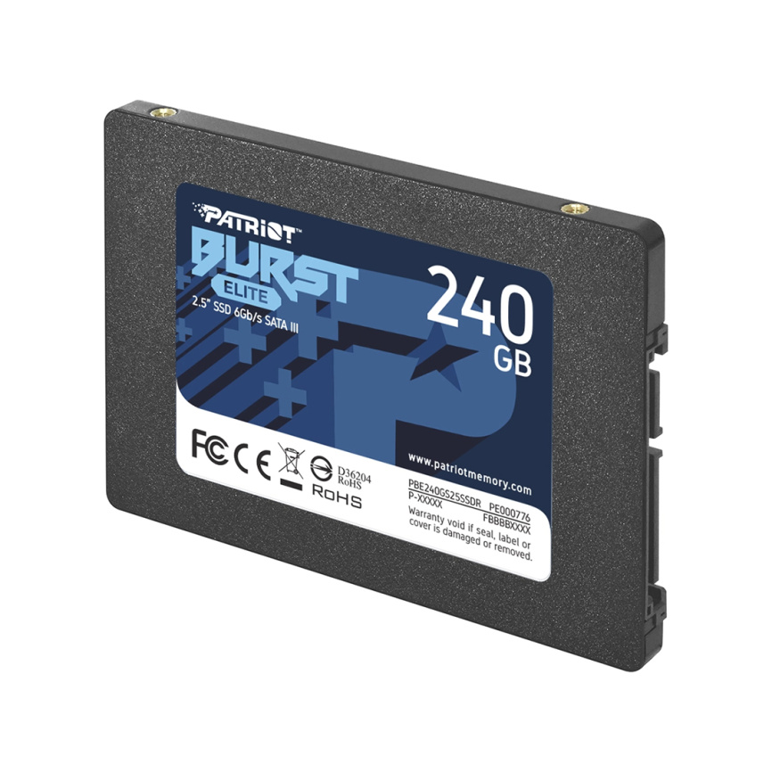 Твердотельный накопитель SSD Patriot Burst Elite 240GB SATA фото 3