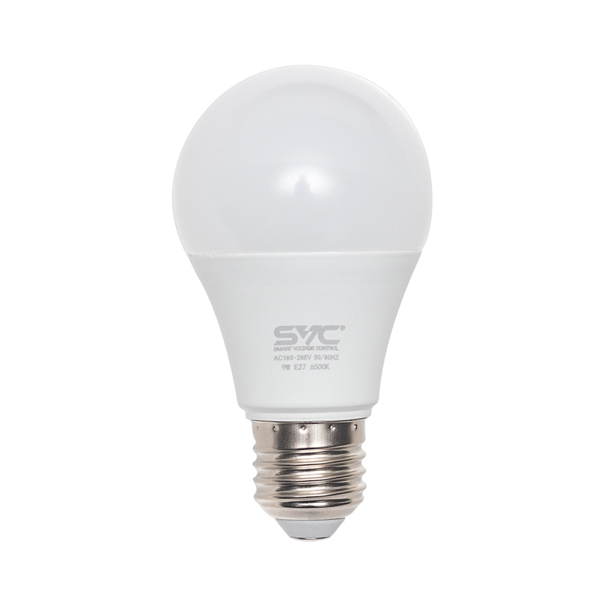 Эл. лампа светодиодная SVC LED G45-9W-E27-6500K, Холодный фото 1