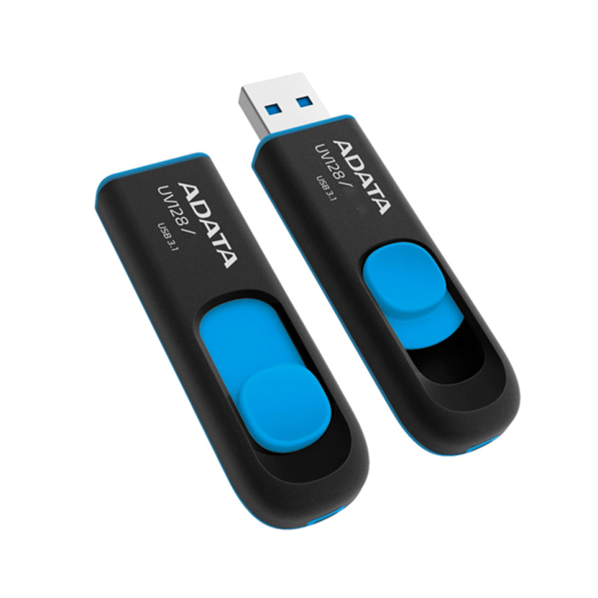 USB-накопитель ADATA AUV128-32G-RBE 32GB Черный фото 2