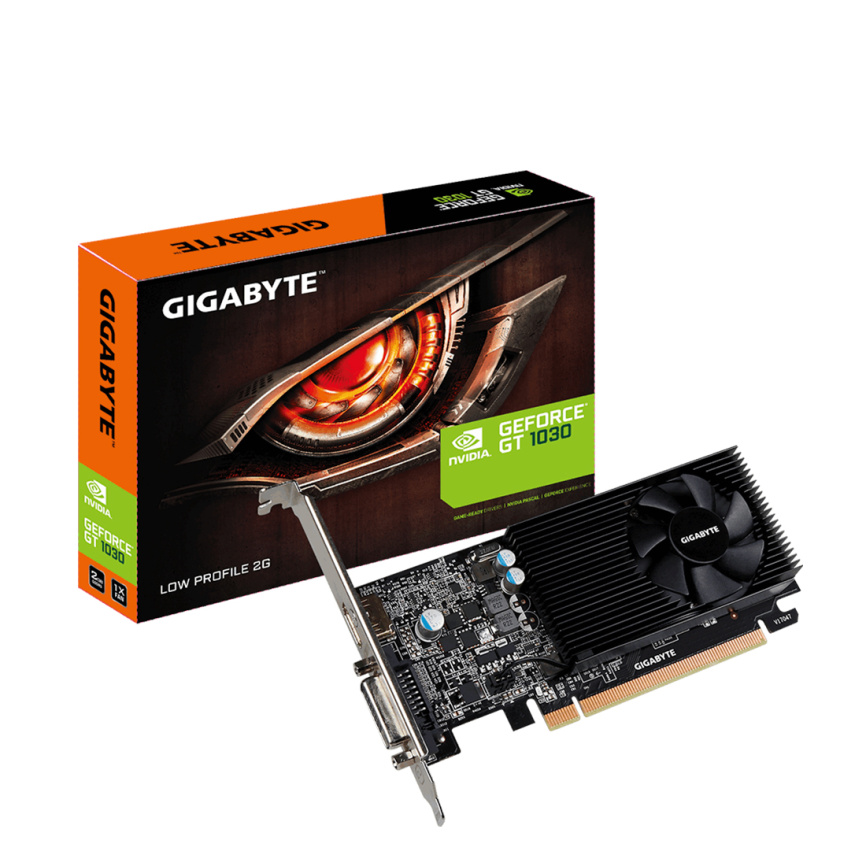 Видеокарта Gigabyte (GV-N1030D5-2GL) GT1030 Low Profile 2G DDR5 фото 3