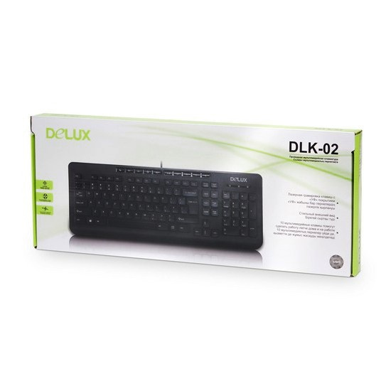 Клавиатура Delux DLK-02UB фото 3