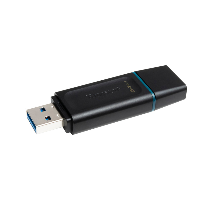 USB-накопитель Kingston DTX/64GB 64GB Чёрный фото 2