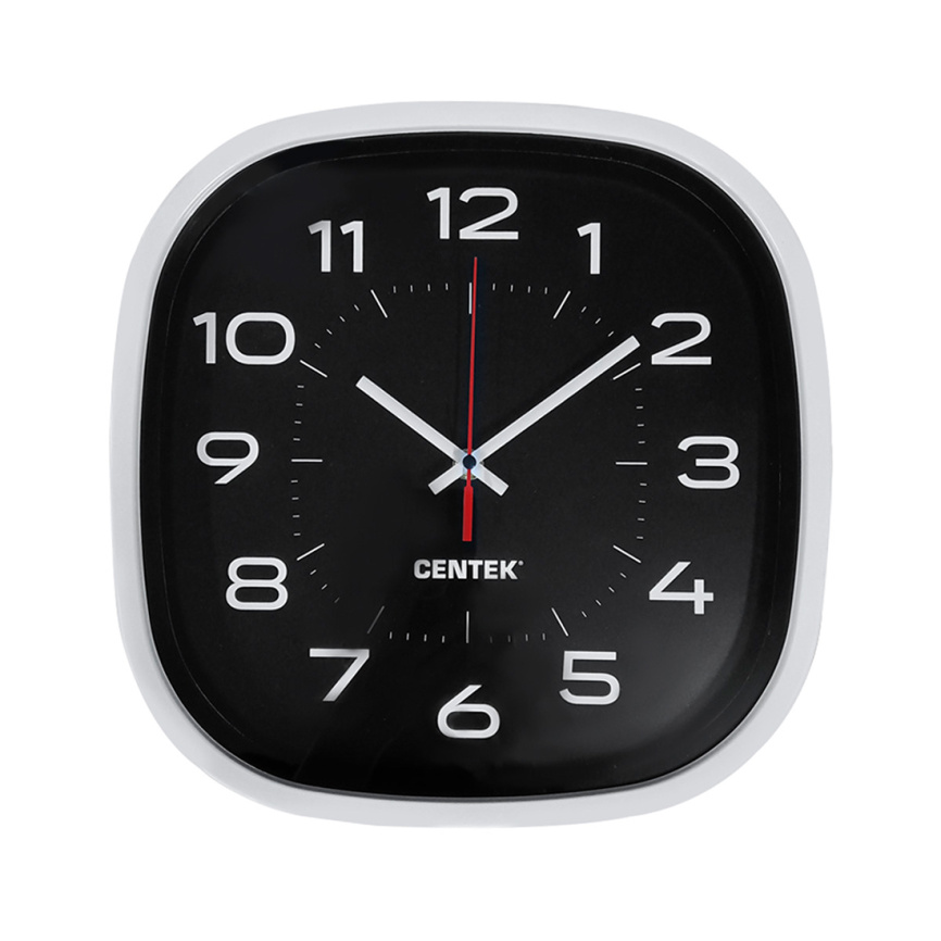 Часы настенные Centek СТ-7106 <Black> (черный) фото 1