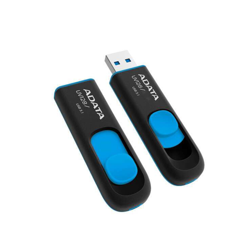 USB-накопитель ADATA AUV128-64G-RBE 64GB Черный фото 1