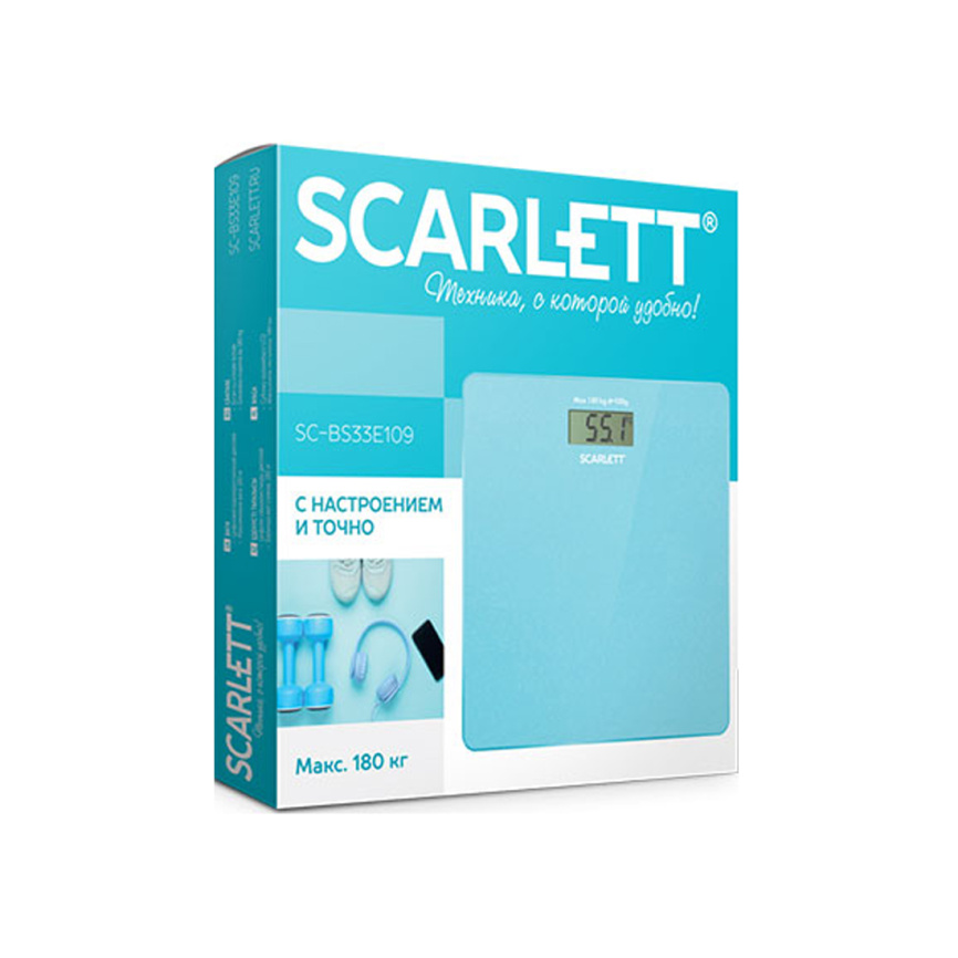 Напольные электронные весы Scarlett SC-BS33E109 фото 2