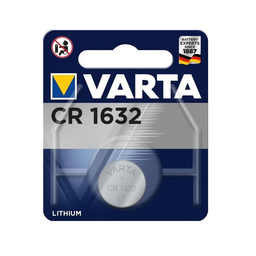 Батарейка VARTA Lithium CR1632 3V 1 шт. в блистере фото 2