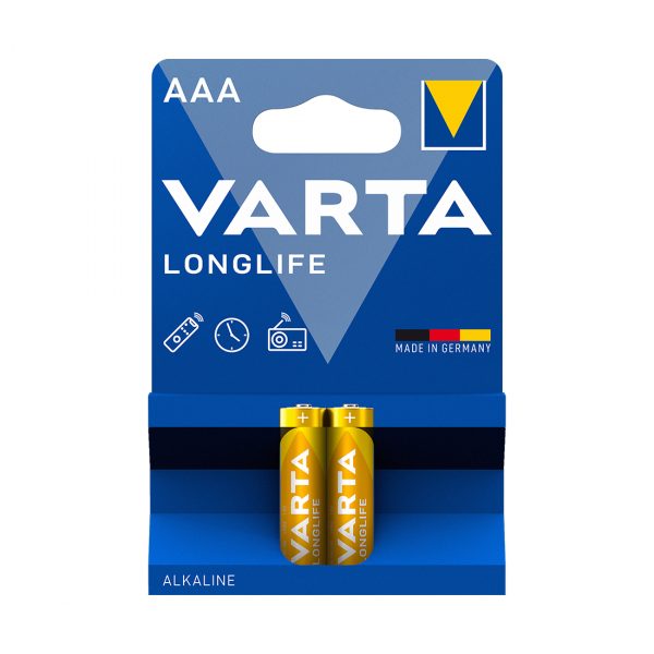 Батарейка VARTA Longlife Micro 1.5V - LR03/ AAA (2 шт)