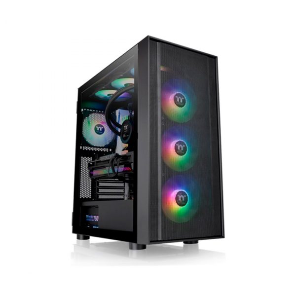 Компьютерный корпус Thermaltake H570 TG ARGB Black без Б/П