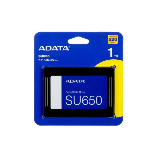 Tвердотельный накопитель SSD ADATA Ultimate SU650 ASU650SS-1TT-R 1TB SATA