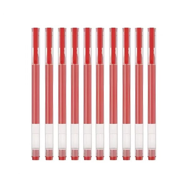 Гелевая ручка Xiaomi High-capacity Gel Pen (10-pack) Red