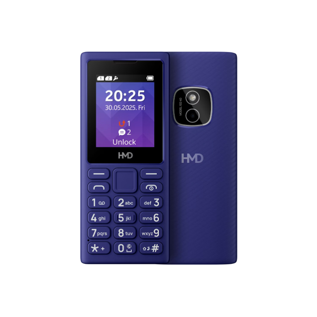Мобильный телефон HMD 102 4G TA-1738 DS Dark Blue